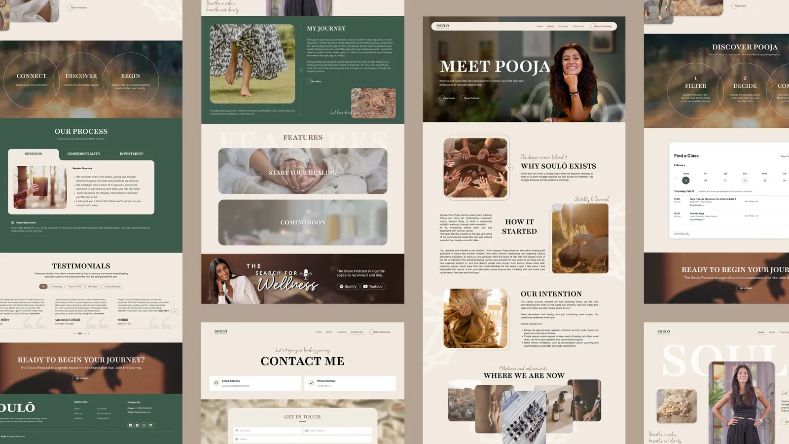 Soulō Website Design